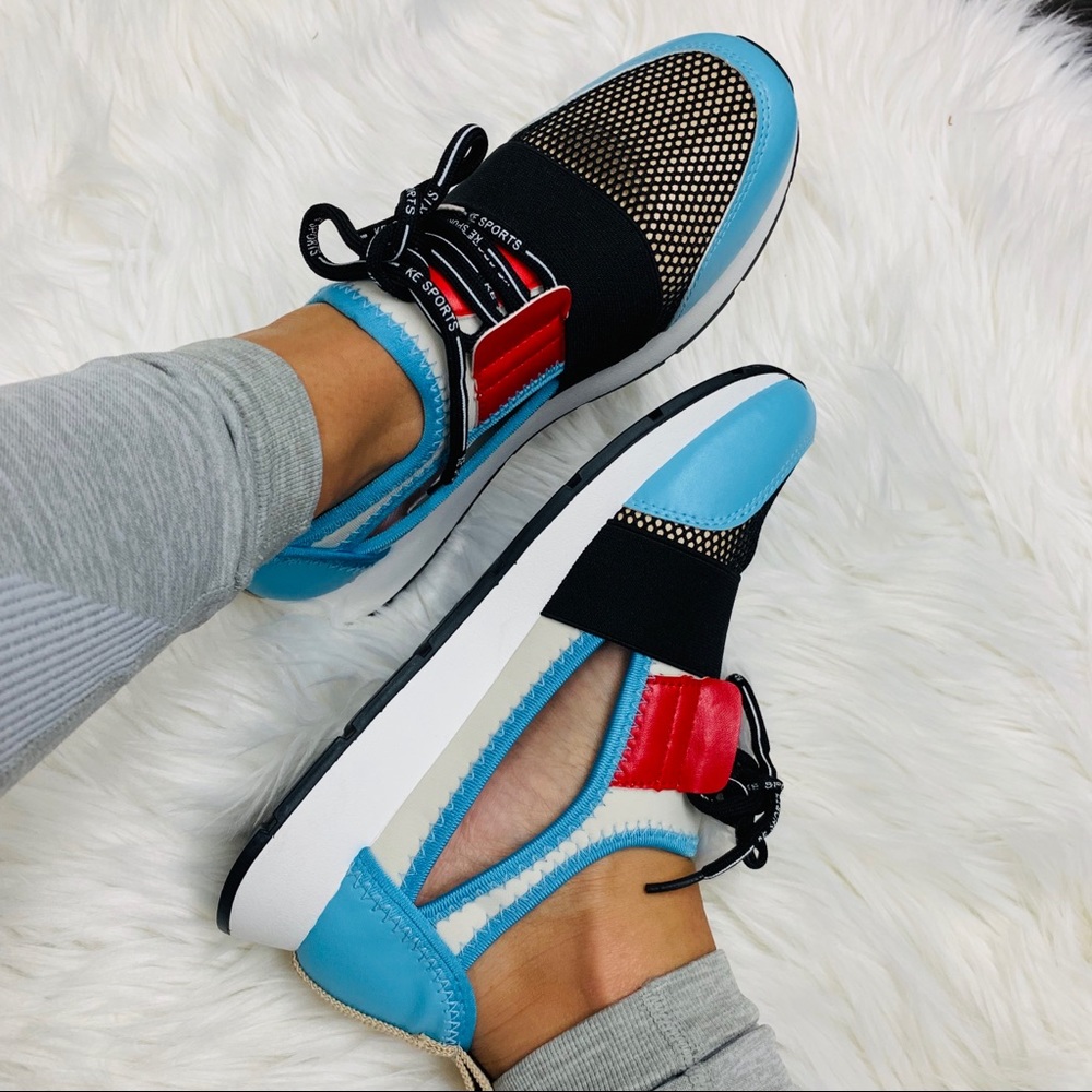 Multi cutout platform sneaker - Picture 6 of 7